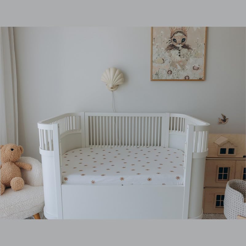 Dreamology crib sheets offer color variety to match any nursery.