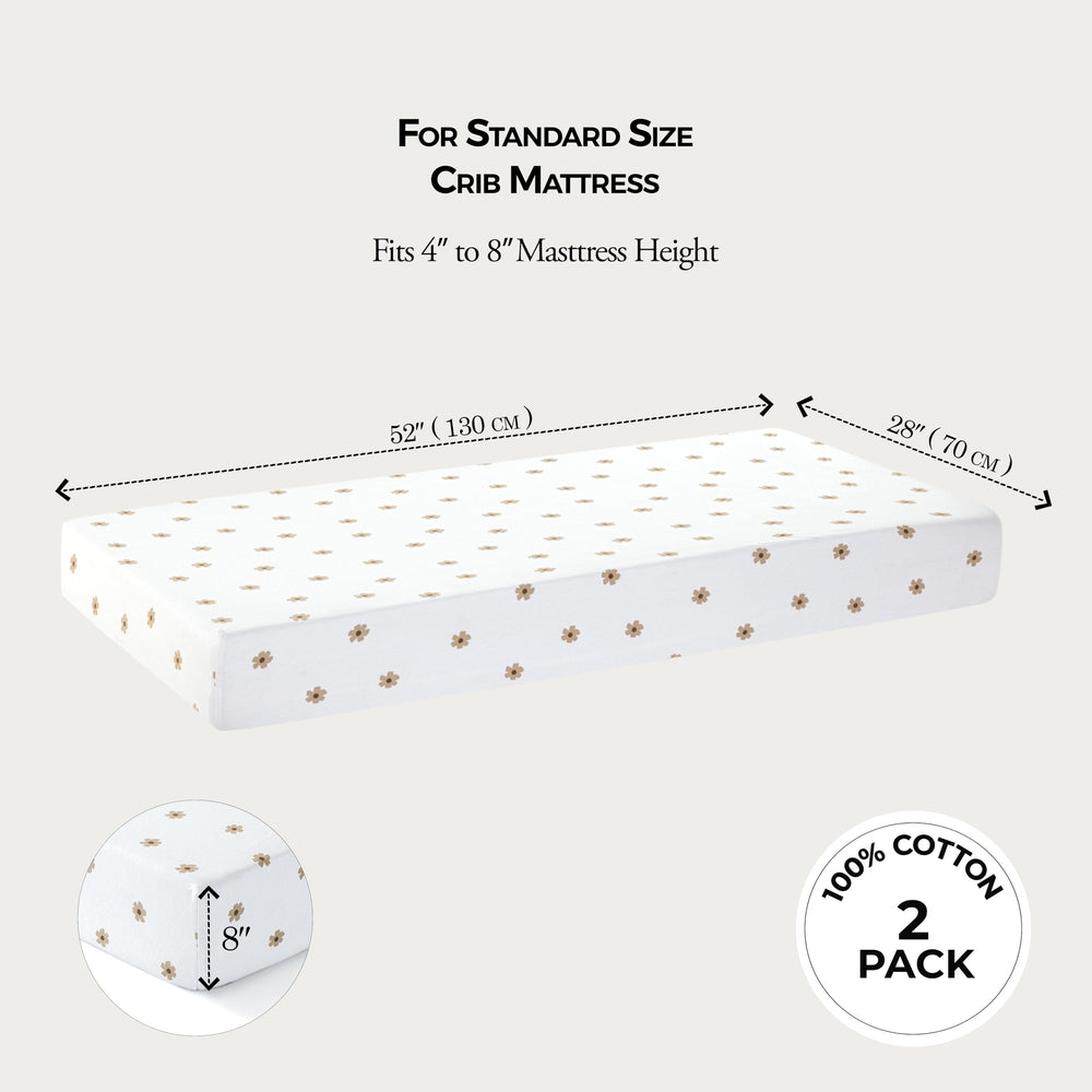 Dreamology crib sheets hypoallergenic fabric ideal for sensitive skin.