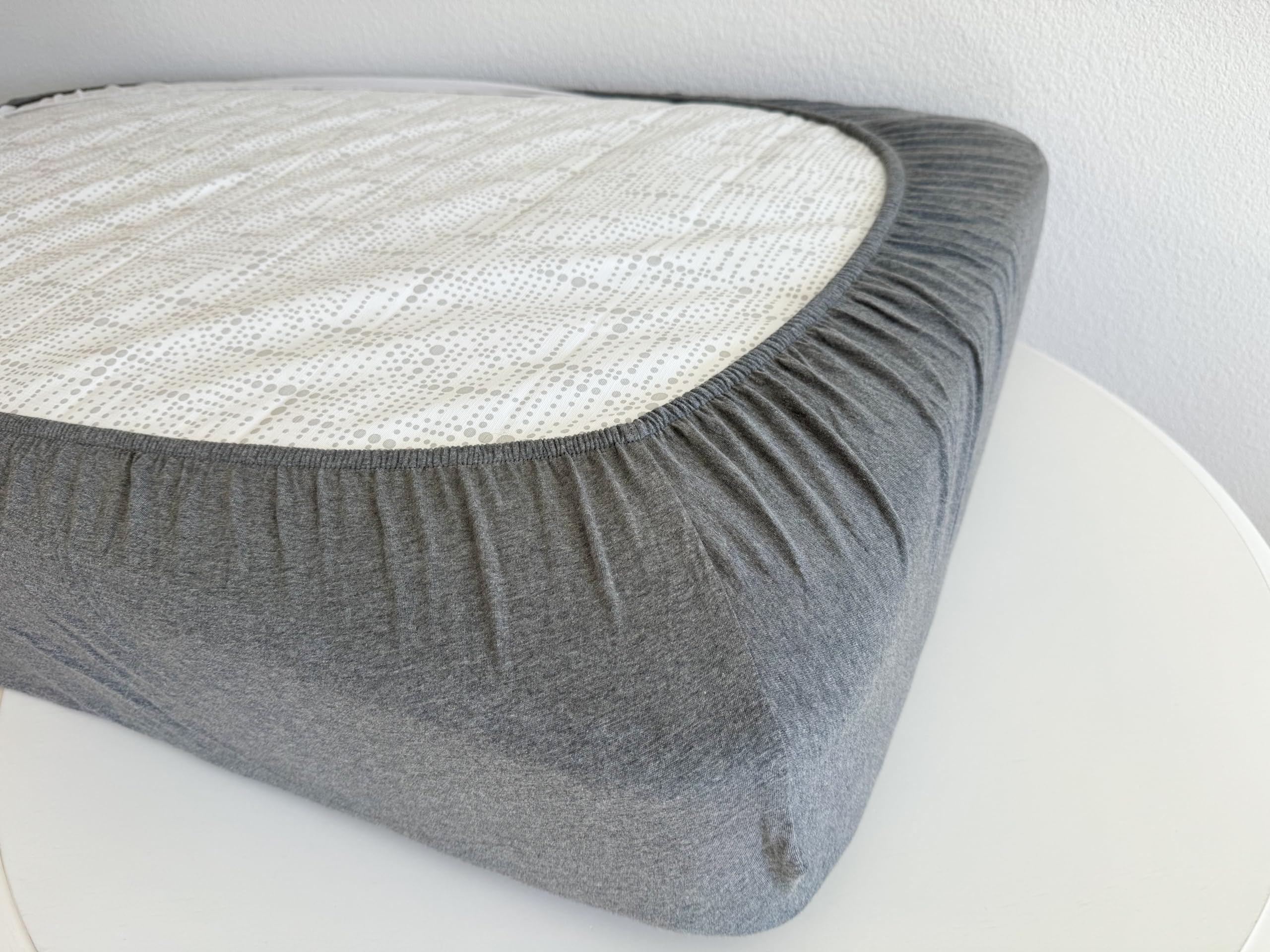 Dreamology durable easy-care sheets prove machine washable convenience for busy nurseries.