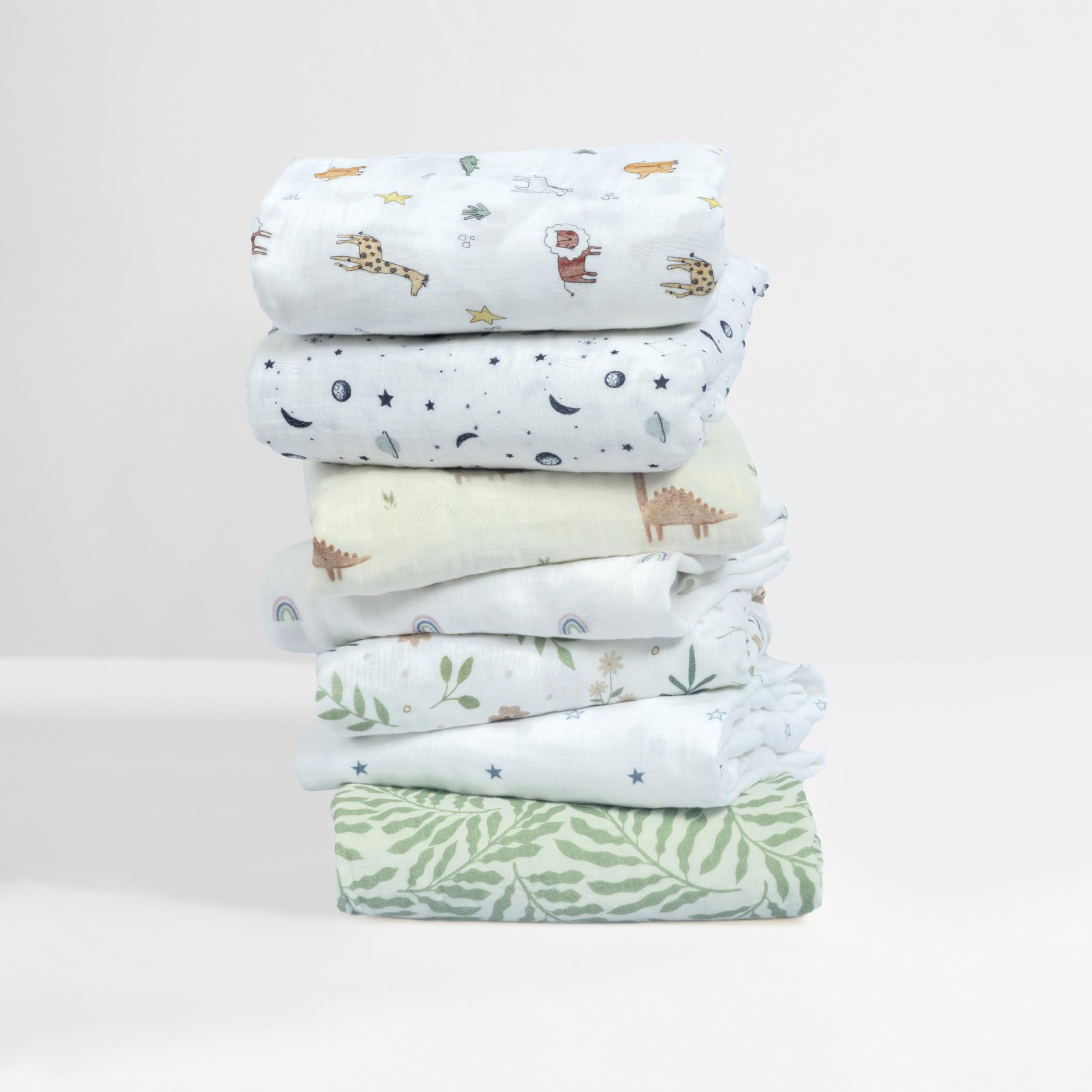 Dreamology muslin crib sheets in multiple colors to match nursery decor.