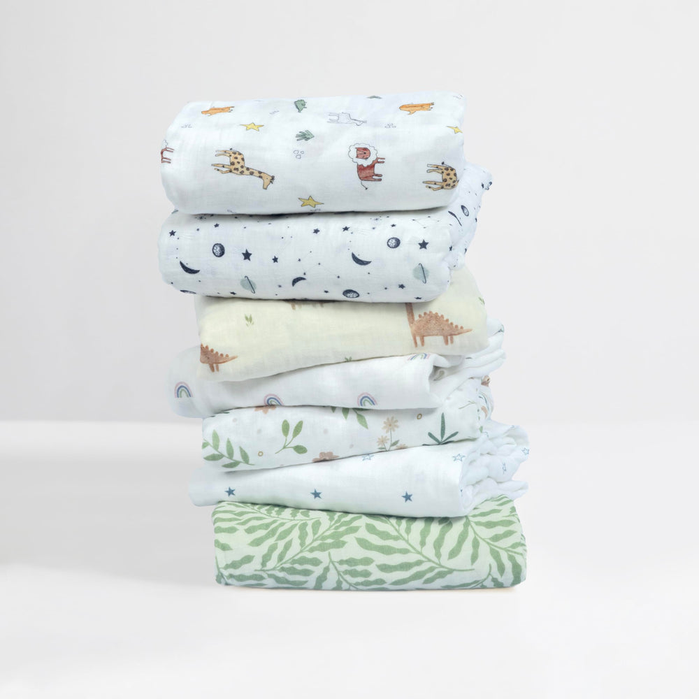 Dreamology muslin crib sheets in multiple colors to match nursery decor.