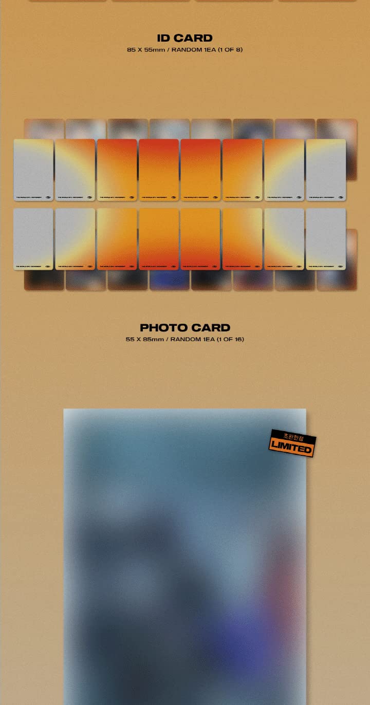 DREAMUS ATEEZ World EP.1 ID card as a keepsake