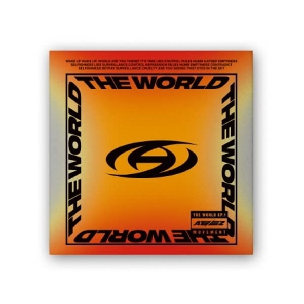 DREAMUS ATEEZ World EP.1 Movement Z Version CD cover for fan collection