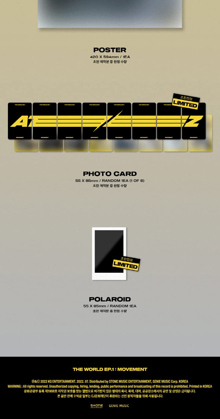 DREAMUS ATEEZ World EP1 On Pack Tracking ensures secure delivery