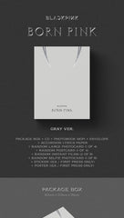 DREAMUS Blackpink Born Pink gray CD—premium listening experience for fans.
