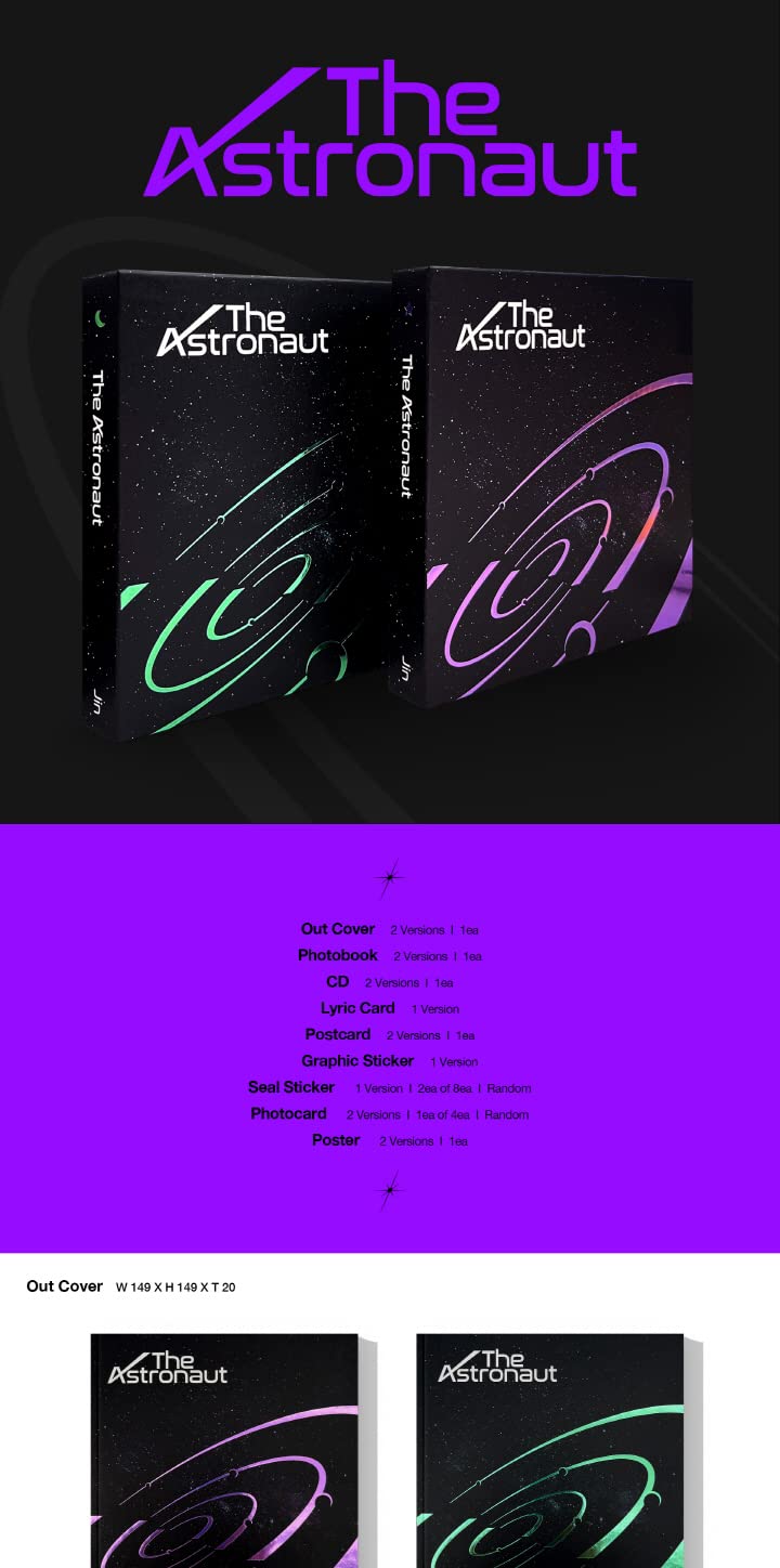 Dreamus BTS Jin The Astronaut disc image – vivid disc design for shelf-worthy display.