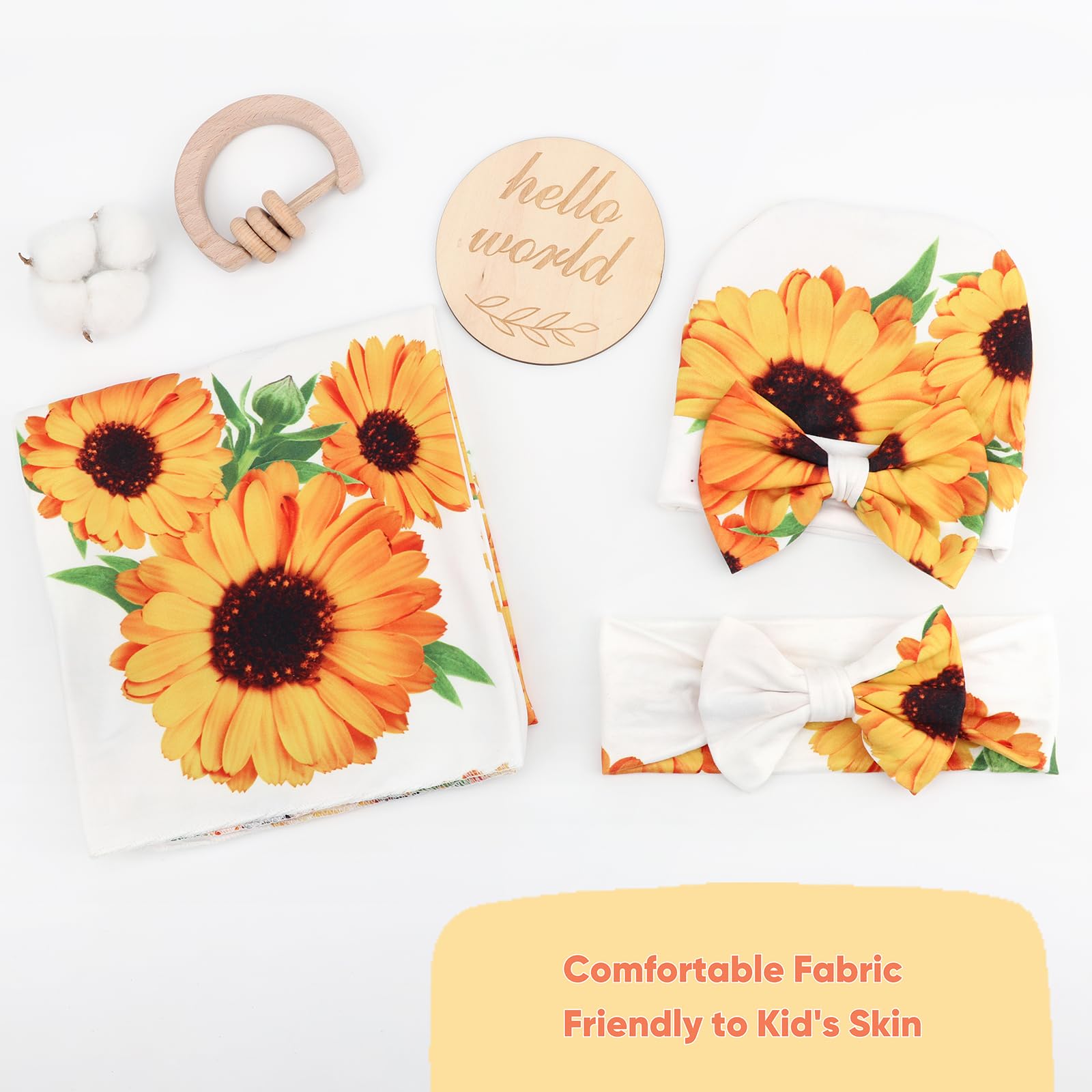DRESHOW BQUBO floral headband highlights delicate styling and keeps hair tidy