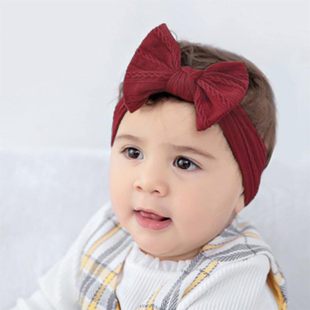 DRESHOW BQUBO headband worn on baby for cute daily styling