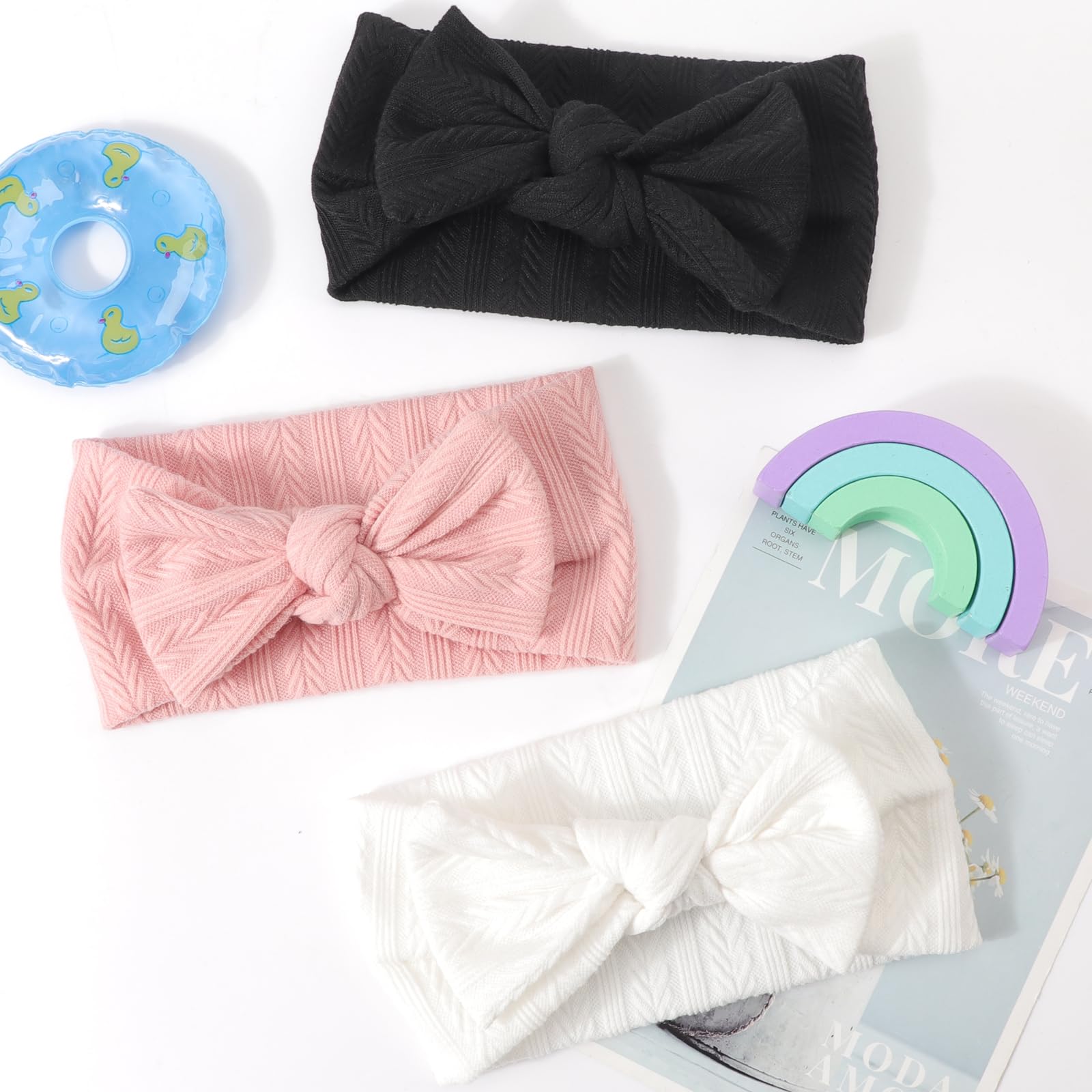 DRESHOW BQUBO headbands deliver breathable fabric for gentle morning routine