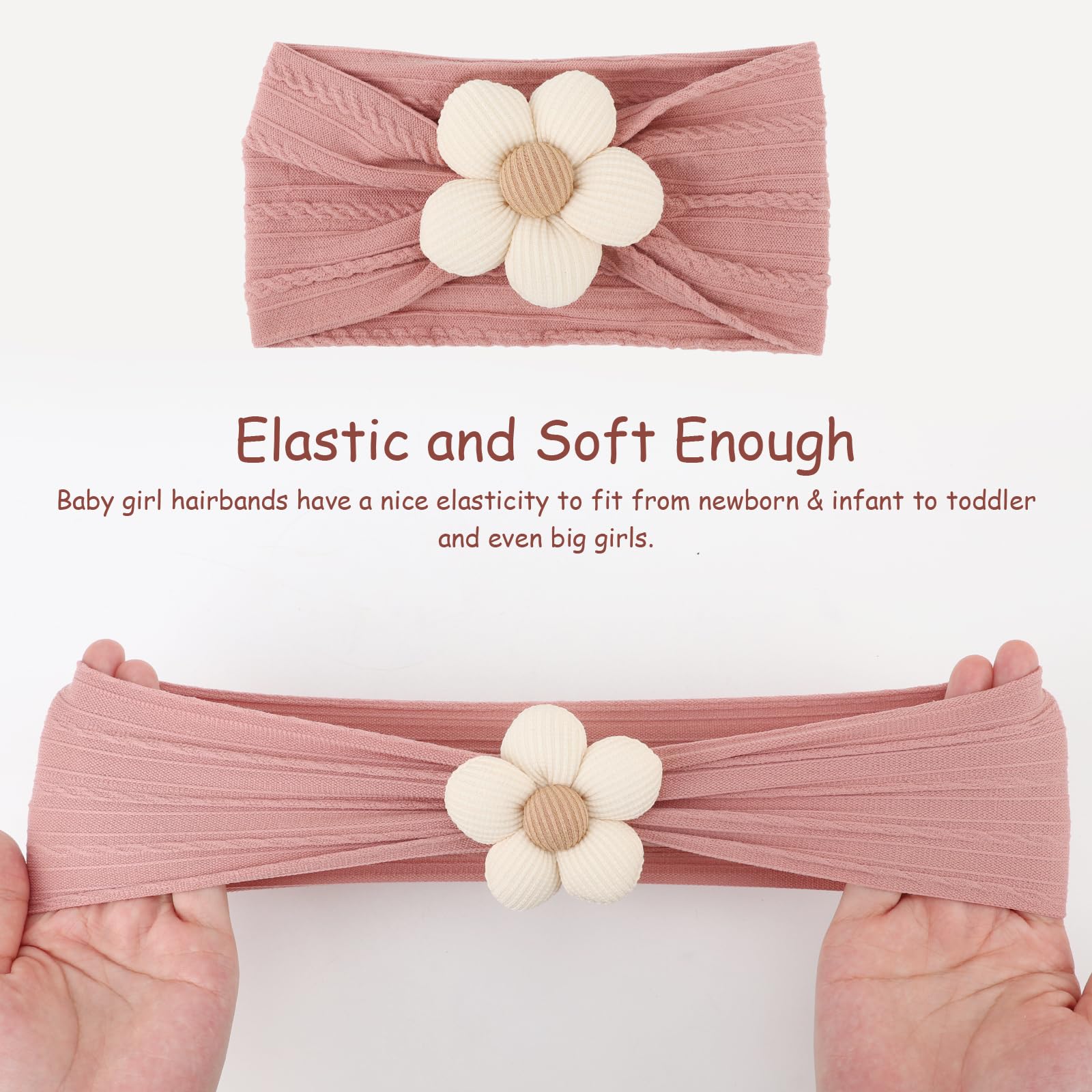DRESHOW BQUBO headbands are ideal for beach or sandbox moments and photos.
