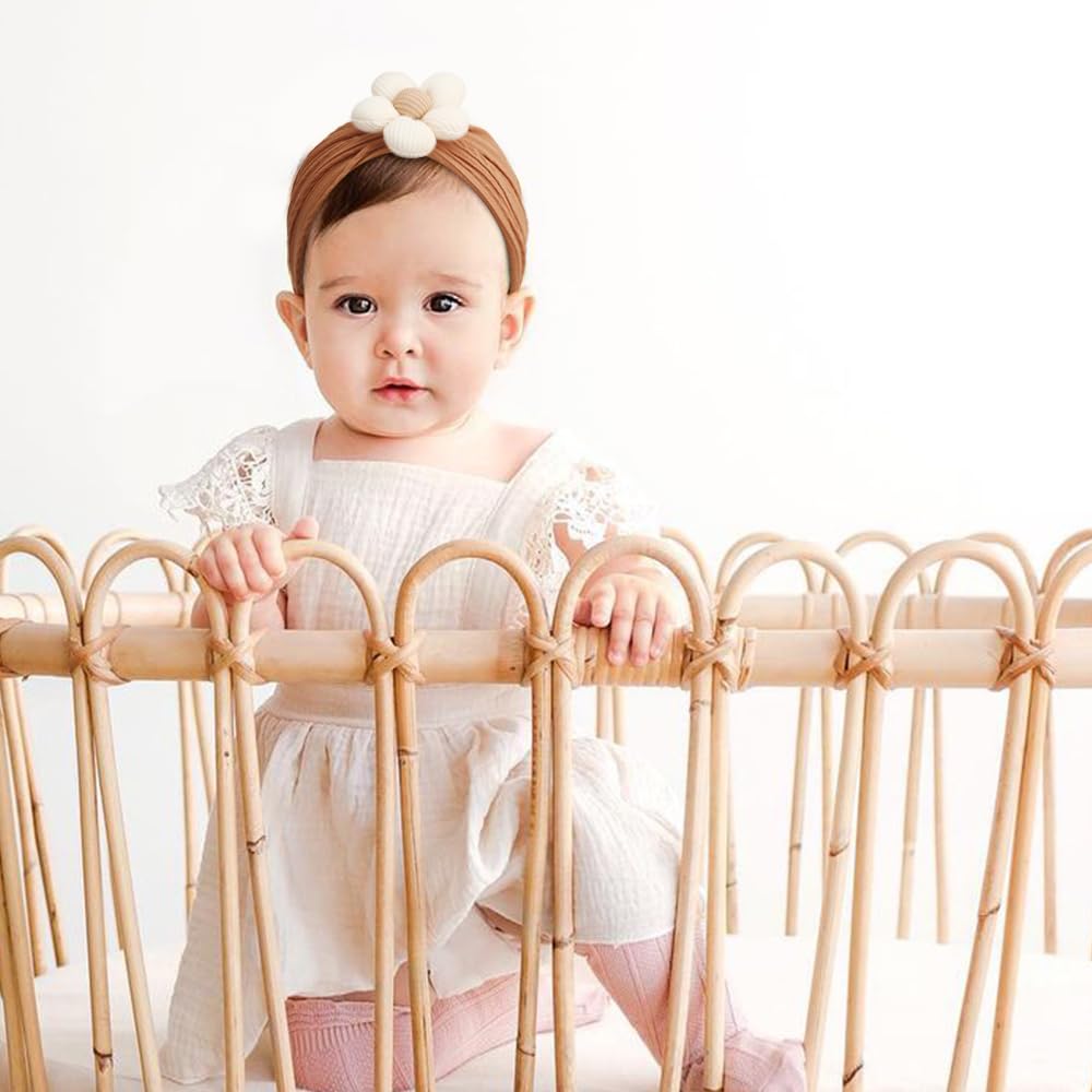 DRESHOW BQUBO headbands feature soft elastic nylon for gentle, mark-free wear.