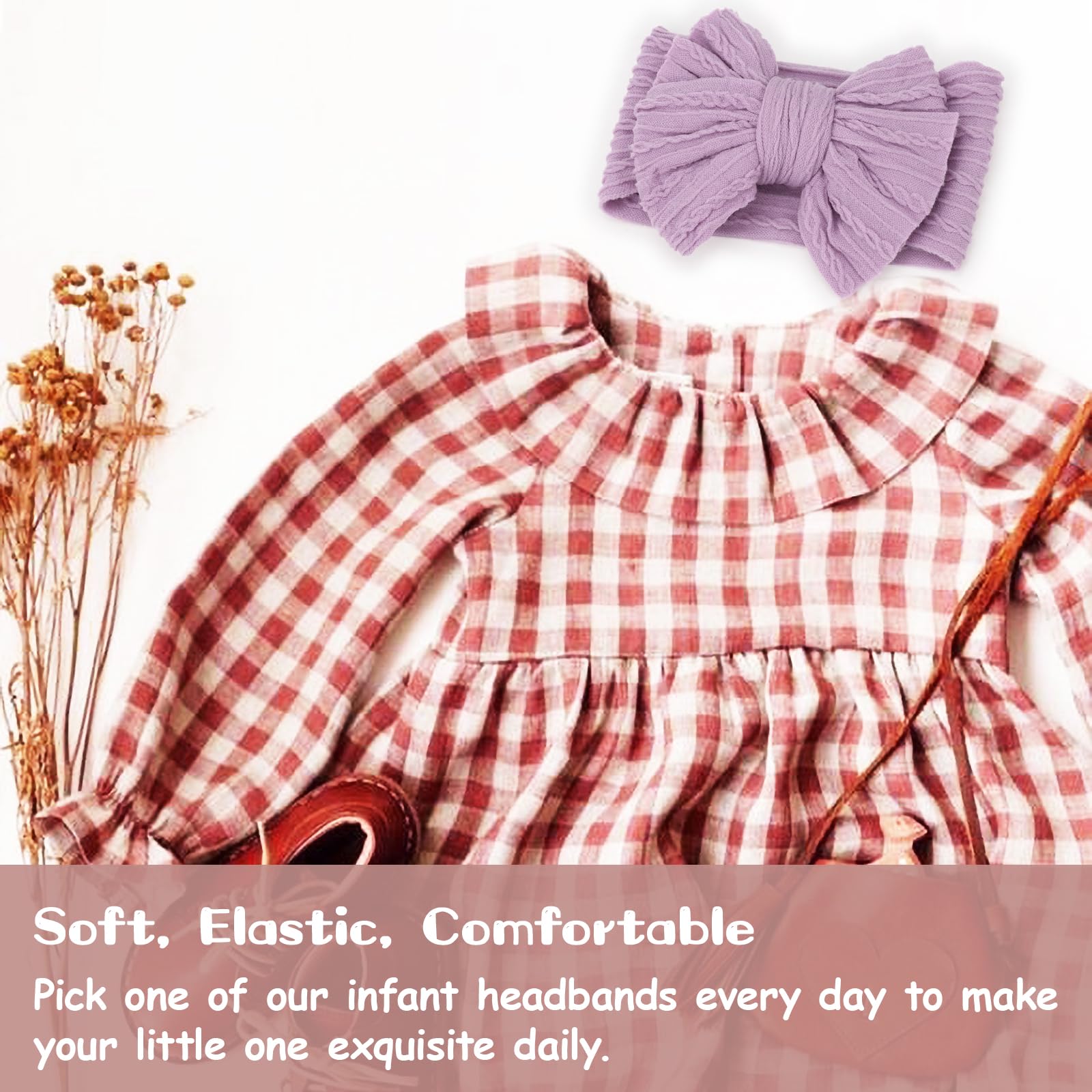 DRESHOW BQUBO headbands ideal for family photos and special occasions.