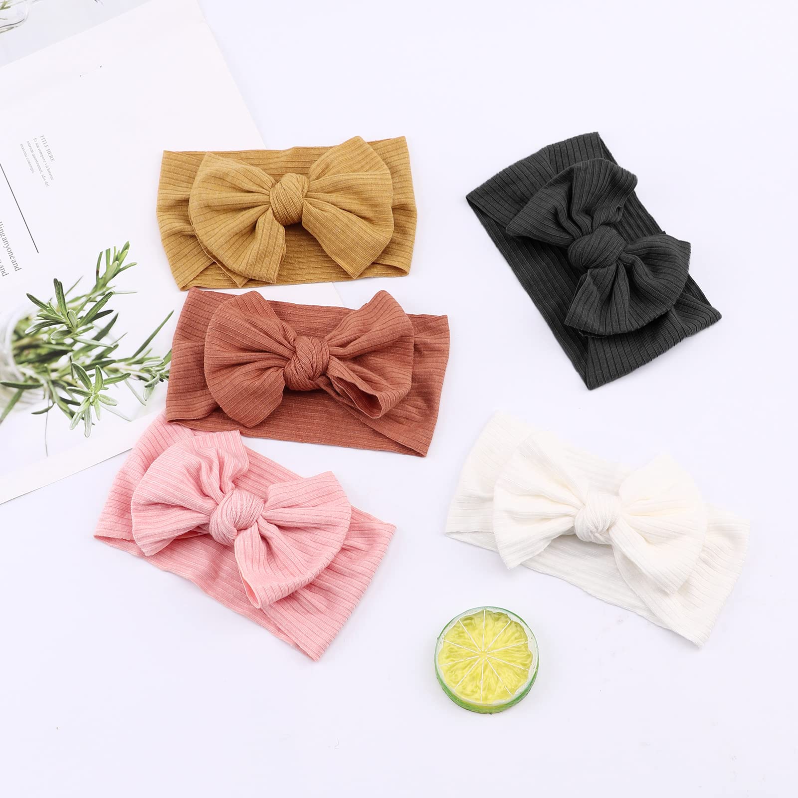 DRESHOW BQUBO headband with bow adds cute accent for dress-up moments.
