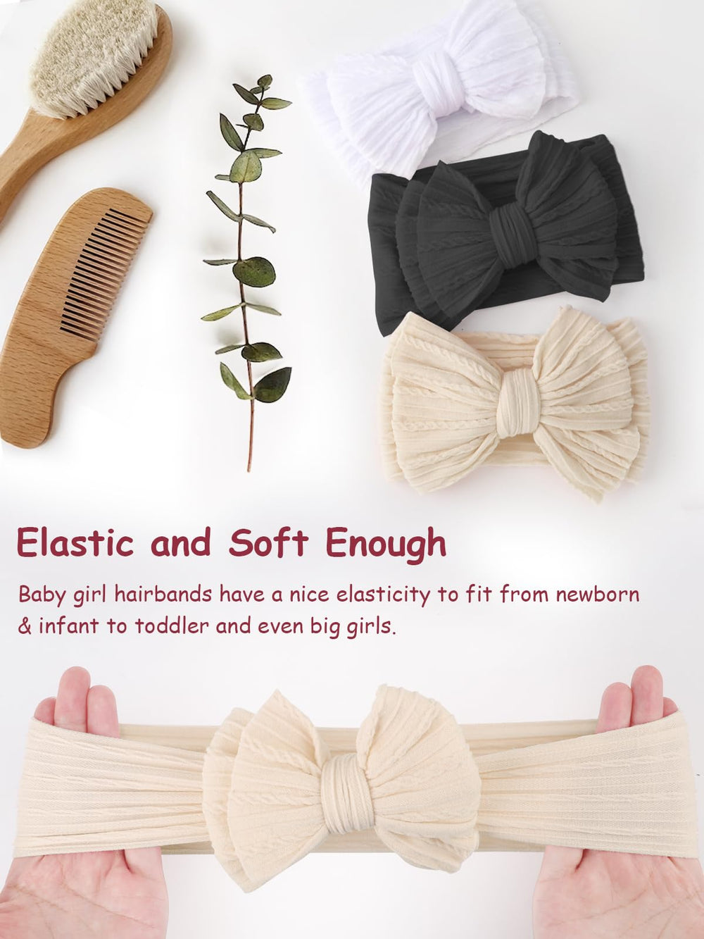 DRESHOW BQUBO headbands during outdoor play provide comfortable hair control.