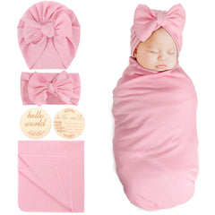 DRESHOW BQUBO swaddle blanket 45x45 inches soft breathable warmth for delicate skin.