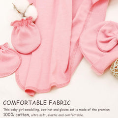 DRESHOW BQUBO swaddle set doubles as nursing cover and car-seat shield.