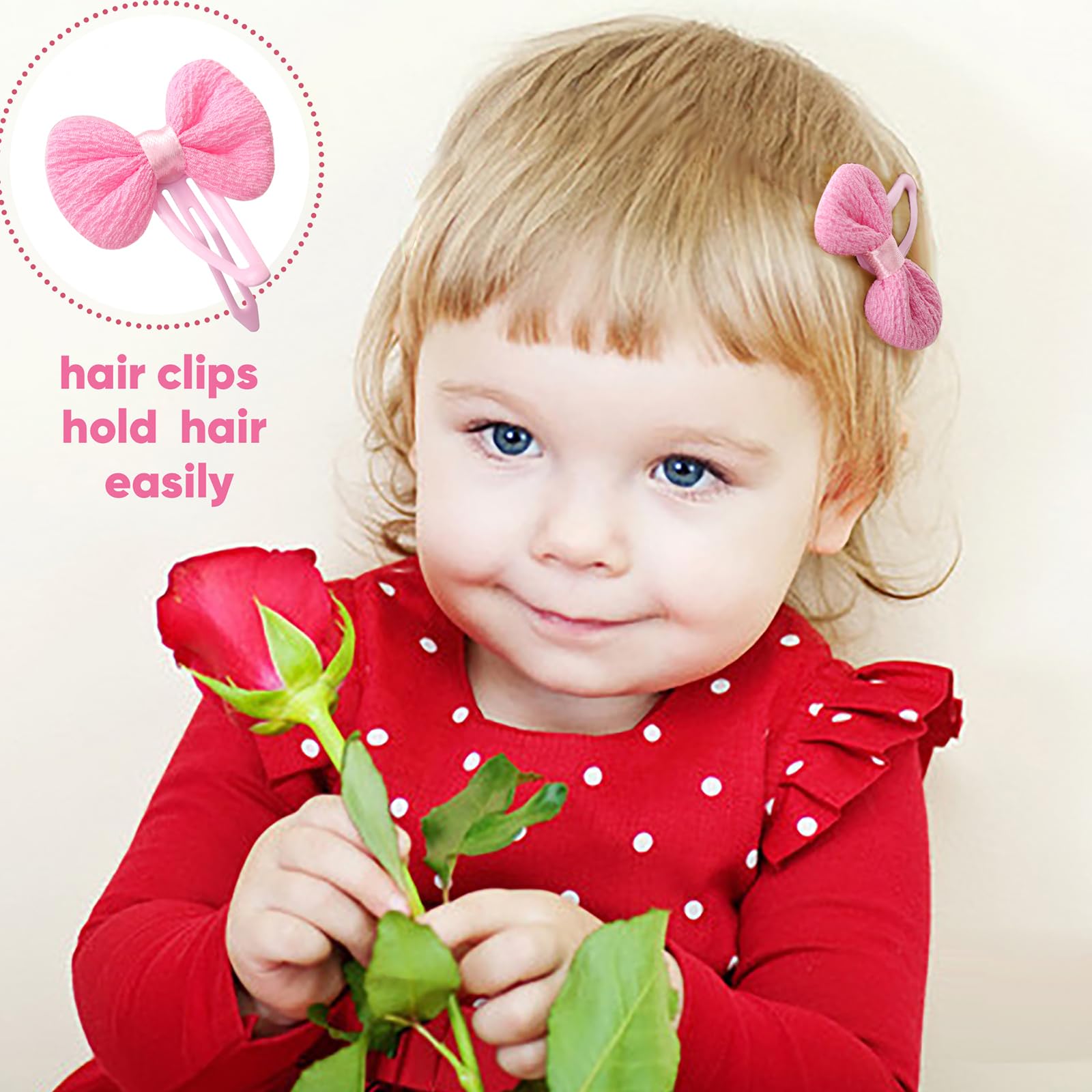 DRESHOW BQUBO versatile clips hold curly to straight hair securely