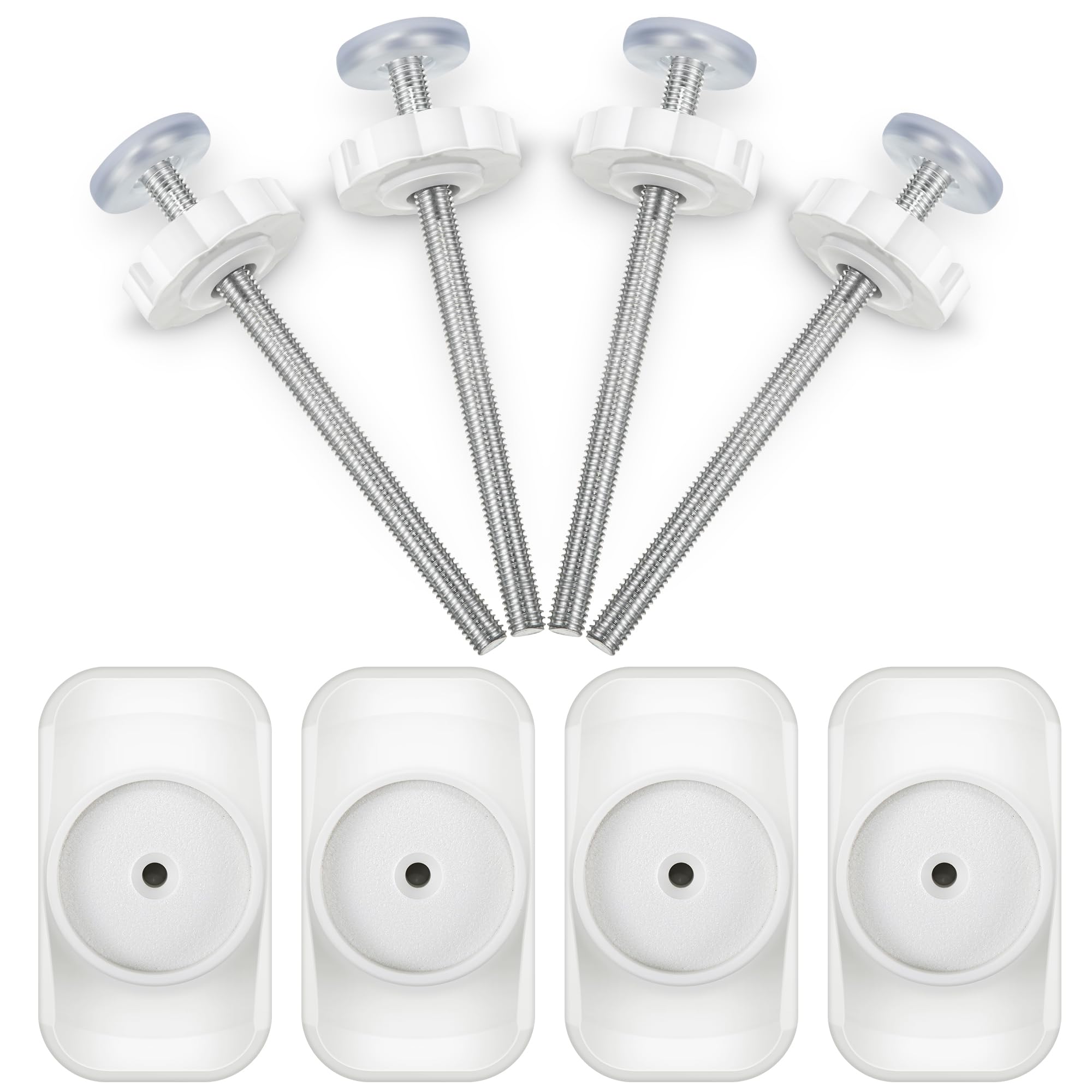 Dreyoo baby gate extender rod 5in length extends reach for wider openings with stability.