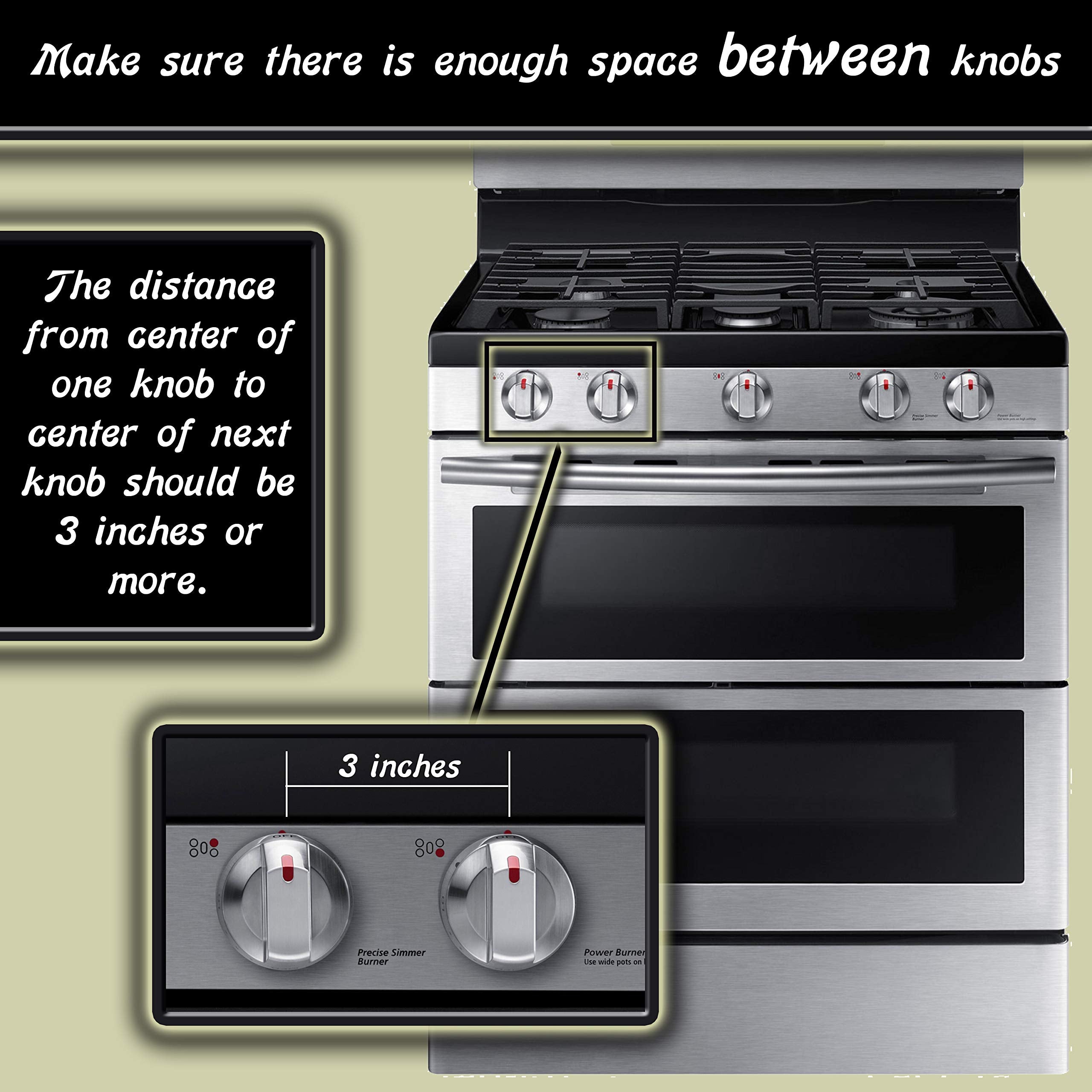 Measuring knob dimensions to ensure Driddle fit before purchase.