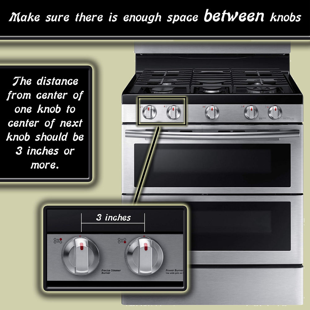 Measuring knob dimensions to ensure Driddle fit before purchase.
