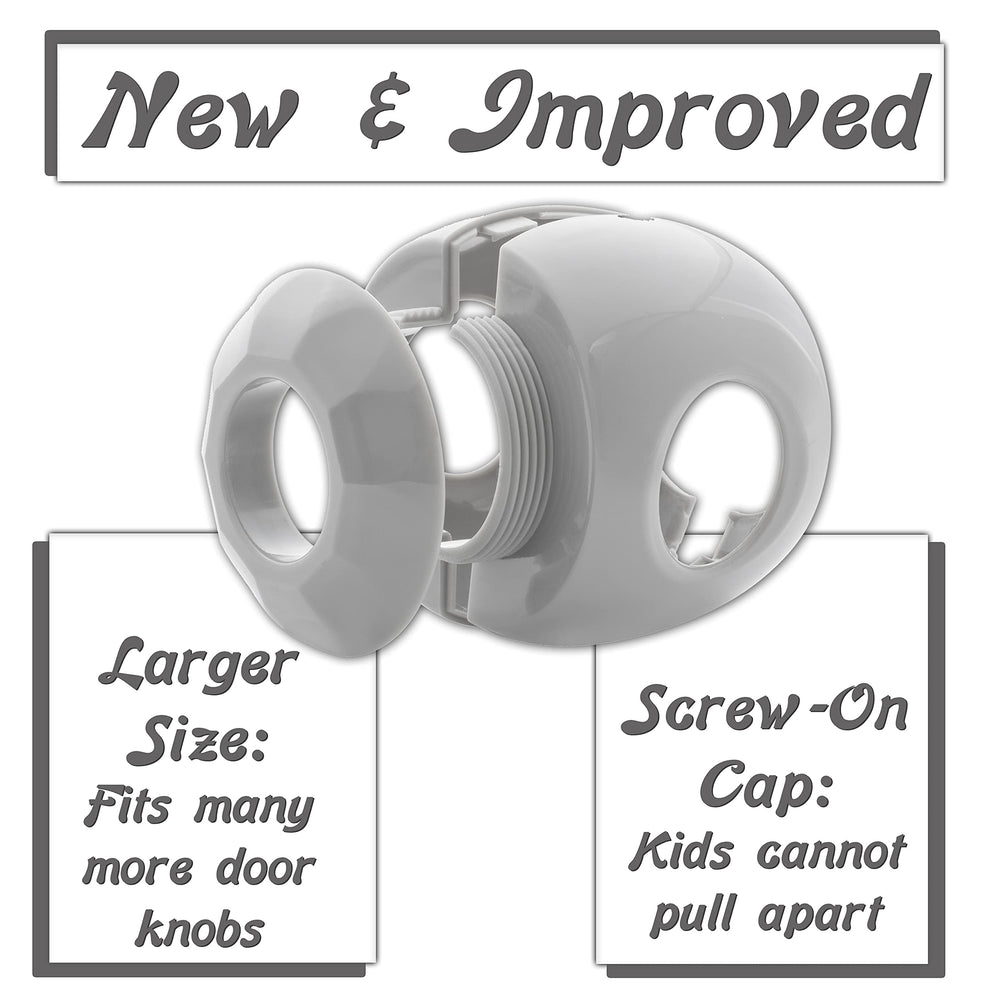 Driddle door knob cover material close-up in safe polypropylene.