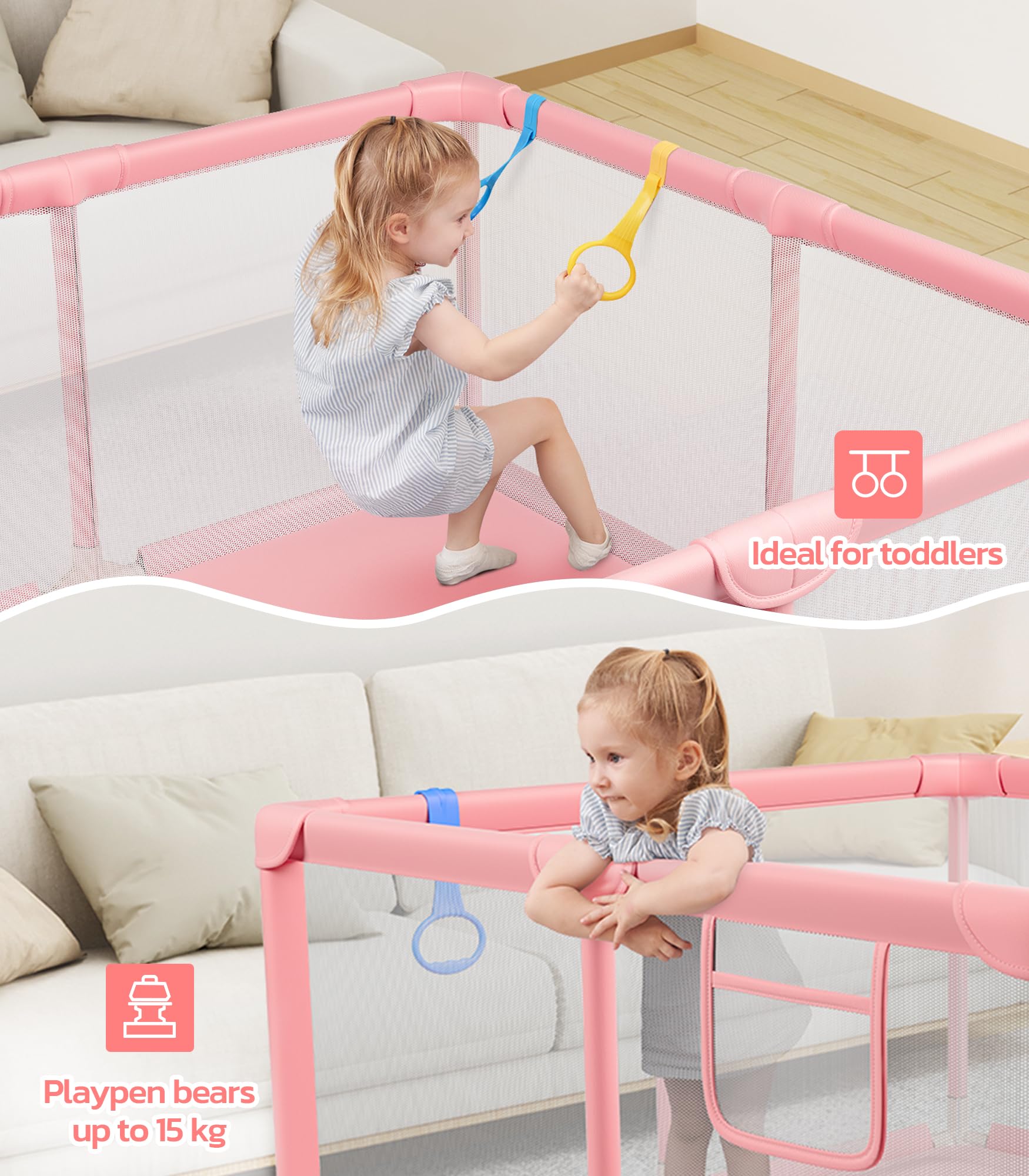 Dripex Oxford fabric resists wear, spills, and stains for long-lasting use.