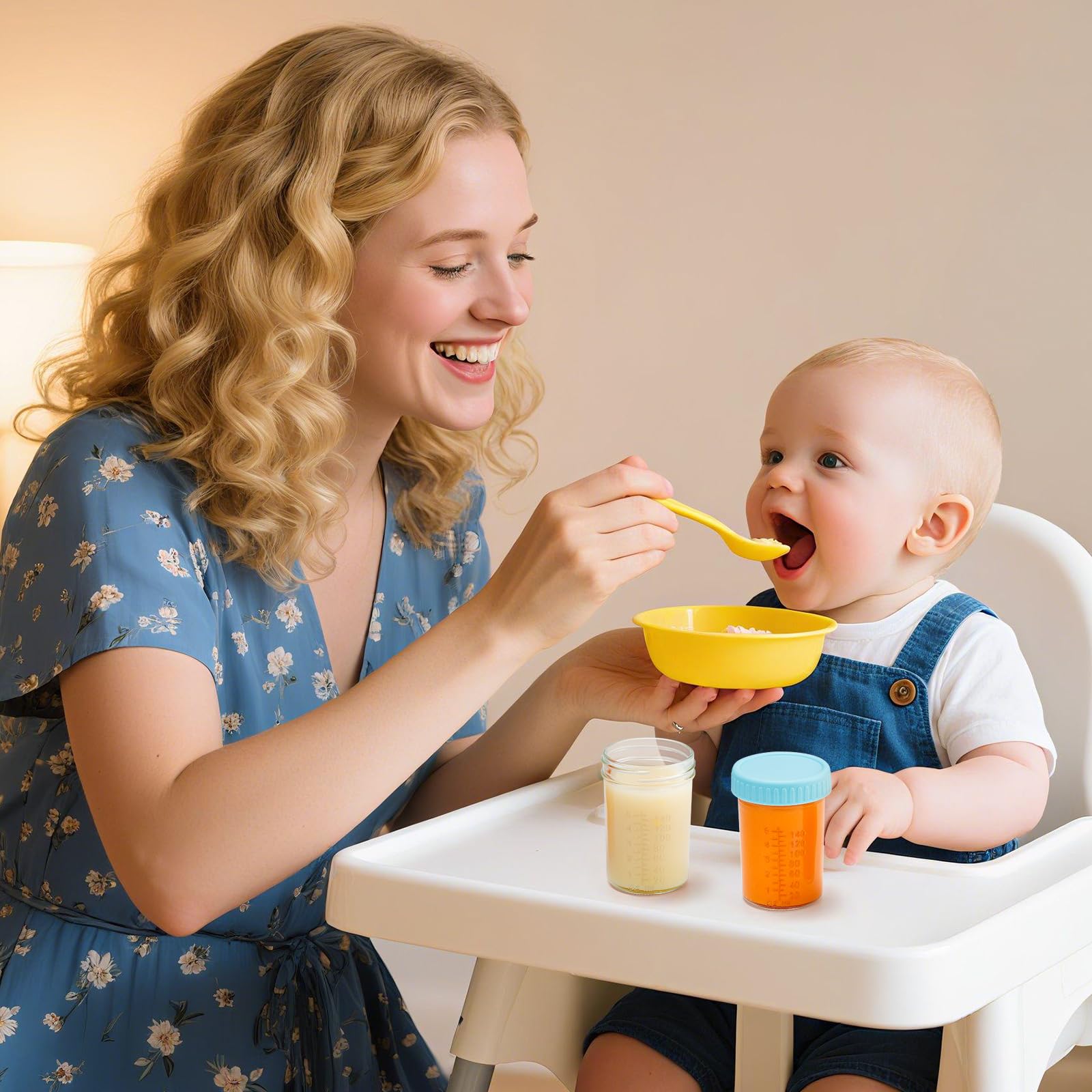 DRKIO dishwasher-safe jars offer easy cleanup after family meals