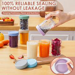 DRKIO leak-proof silicone seals keep meals secure during transport