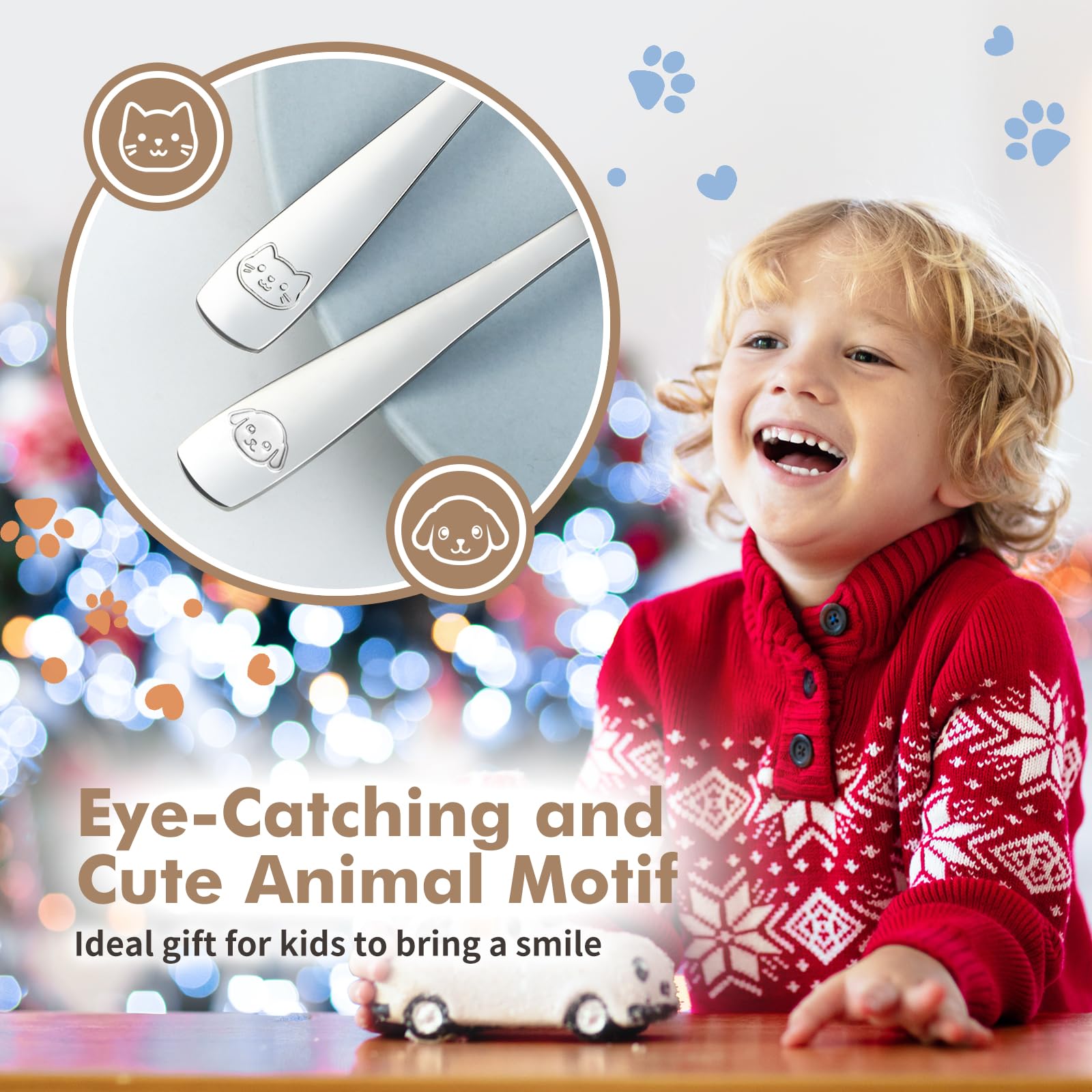 DRKIO 18/0 stainless steel dishwasher safe for quick cleanup