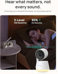 Dr.Care LumiView privacy mode button illustrates one-touch camera shutdown