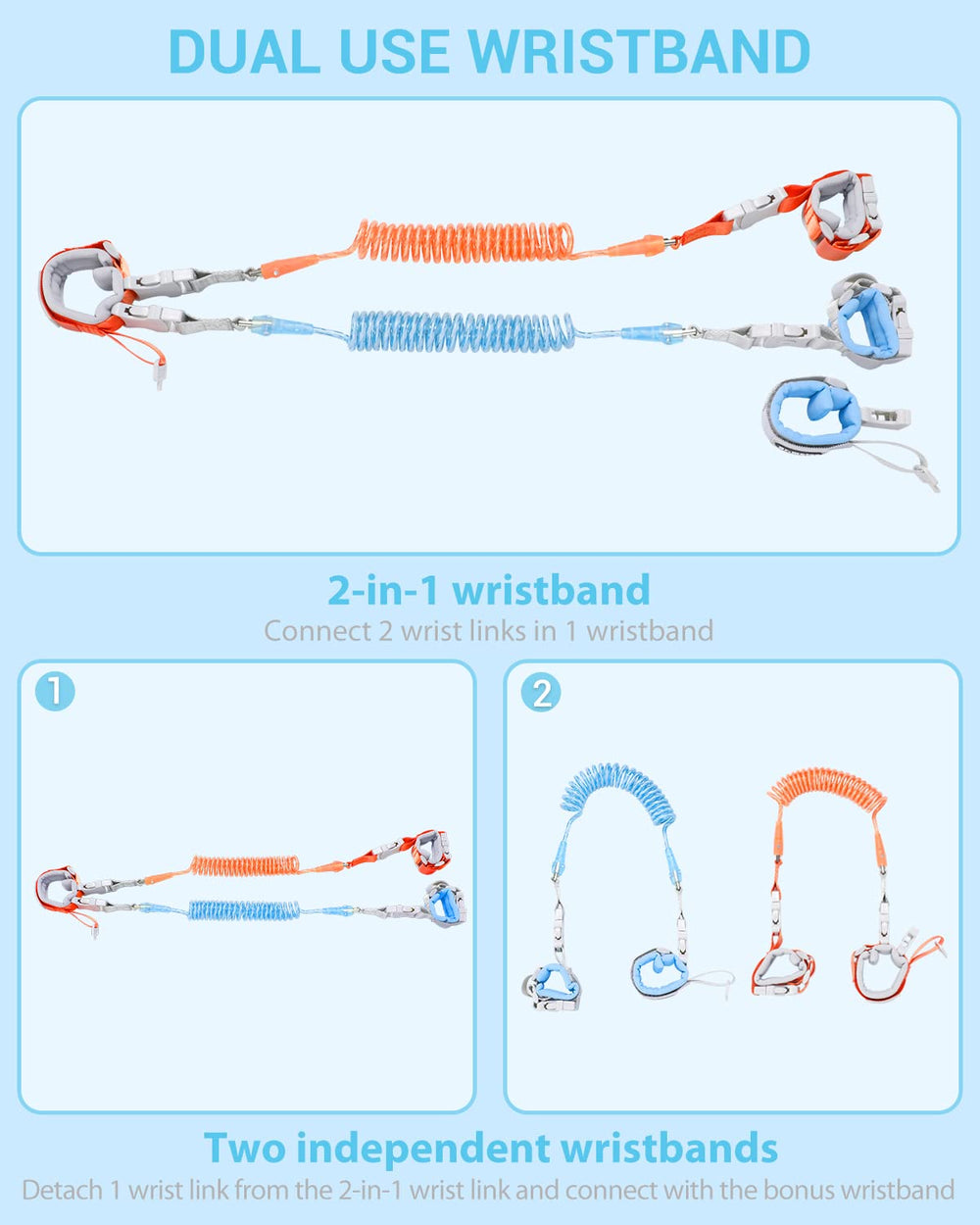 Dr.meter 2in1 dual-use wristlink demonstrates flexibility during flights and crowded venues.