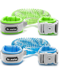 Dr.meter anti lost wrist link blue closeup highlights secure key-lock for child safety