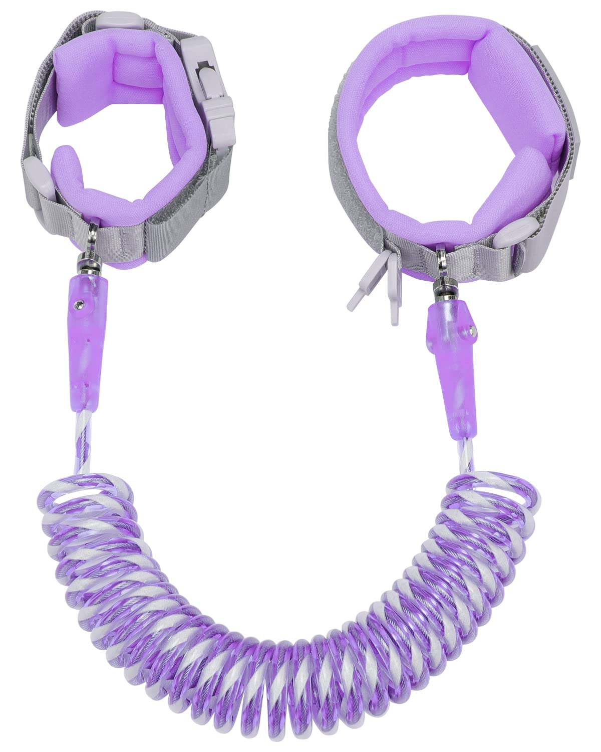 Dr.meter Kids Leash lock-keys shows secure lock design for easy control in crowds.