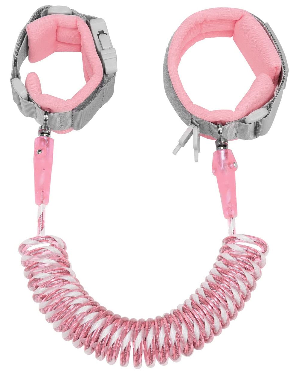 Dr.meter Kids Leash toddler wristlink with lock keeps your child safely nearby in crowds.
