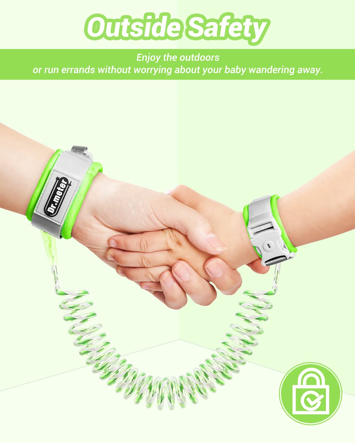 Dr.meter leash is ideal for travel—from supermarkets to airports and parks.
