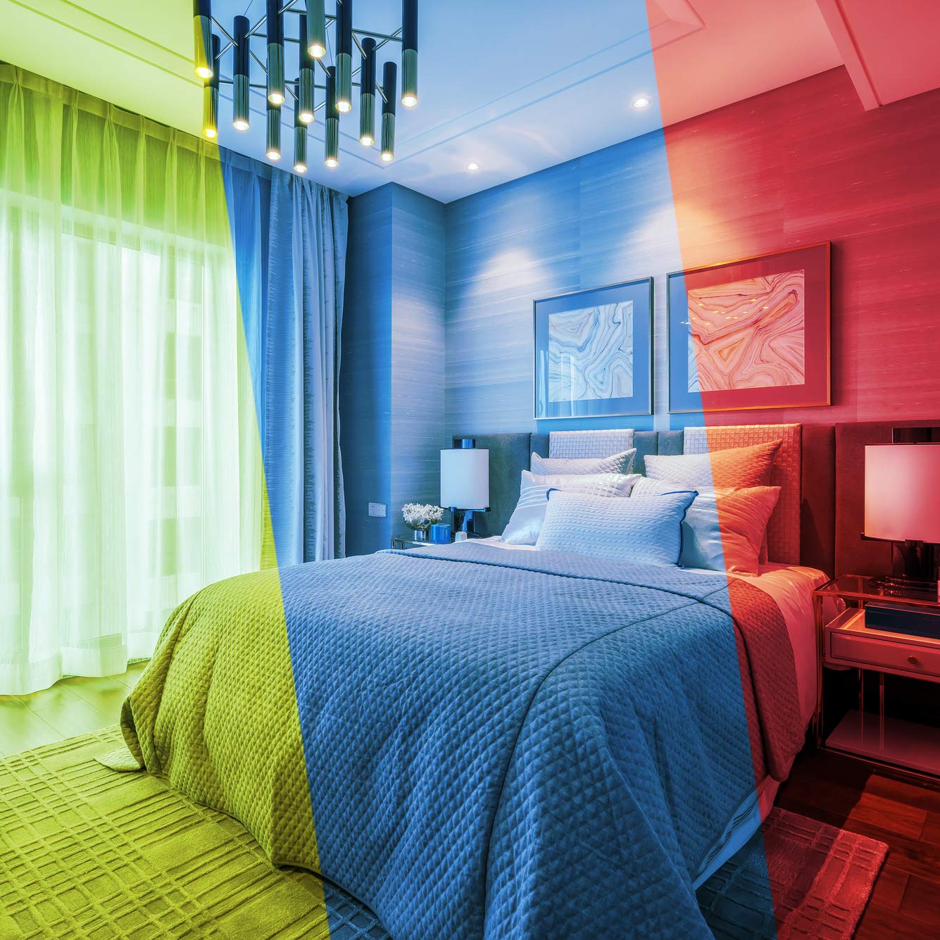 Droiee warm LED bulb with color-changing modes ideal for Christmas and celebrations
