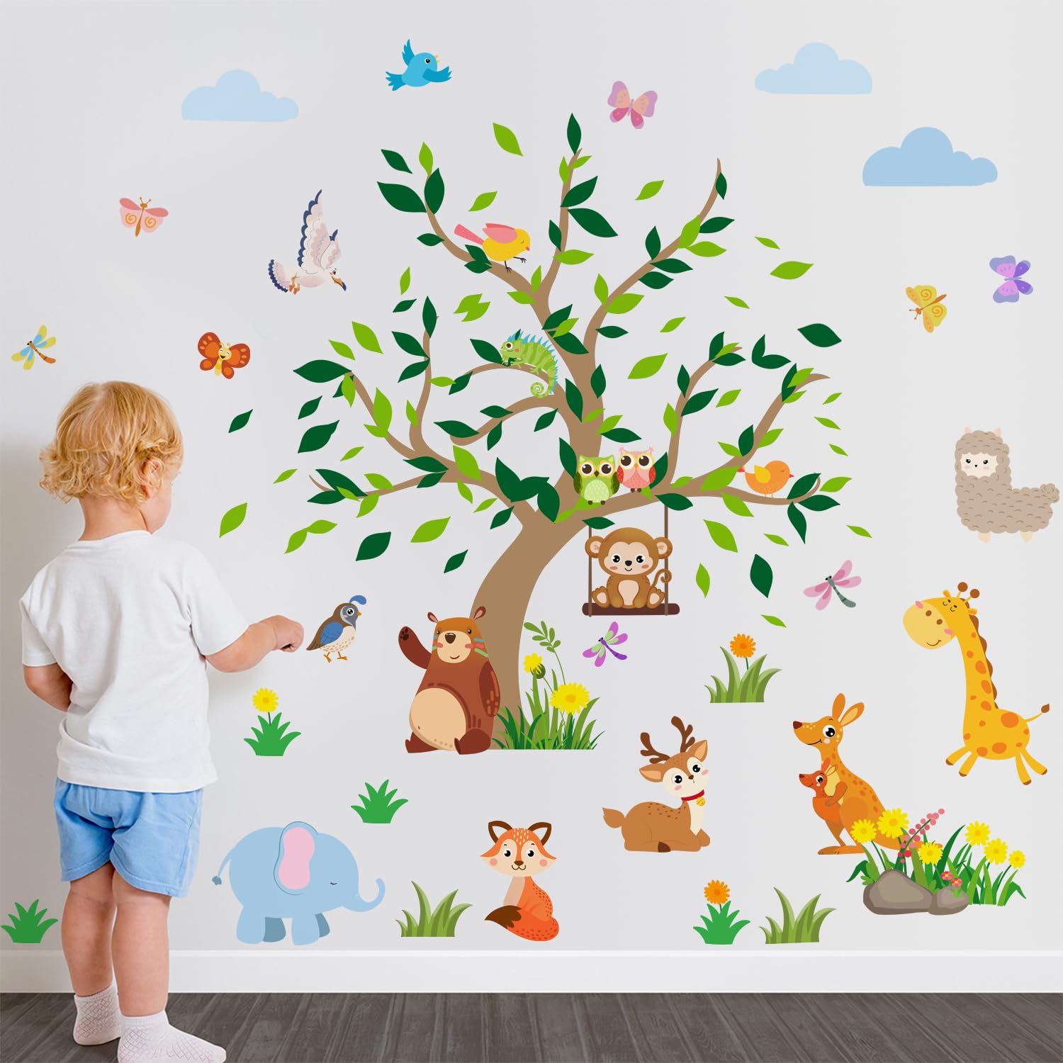 DRWSSR butterfly decals brighten spaces and peel away cleanly for seasonal refreshes.