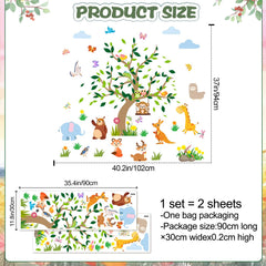 DRWSSR wall decal deer motif adds woodland charm and quick room refresh.