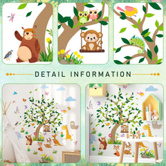DRWSSR monkey wall decal brings cheerful energy and simple rehangs for flexible layouts.