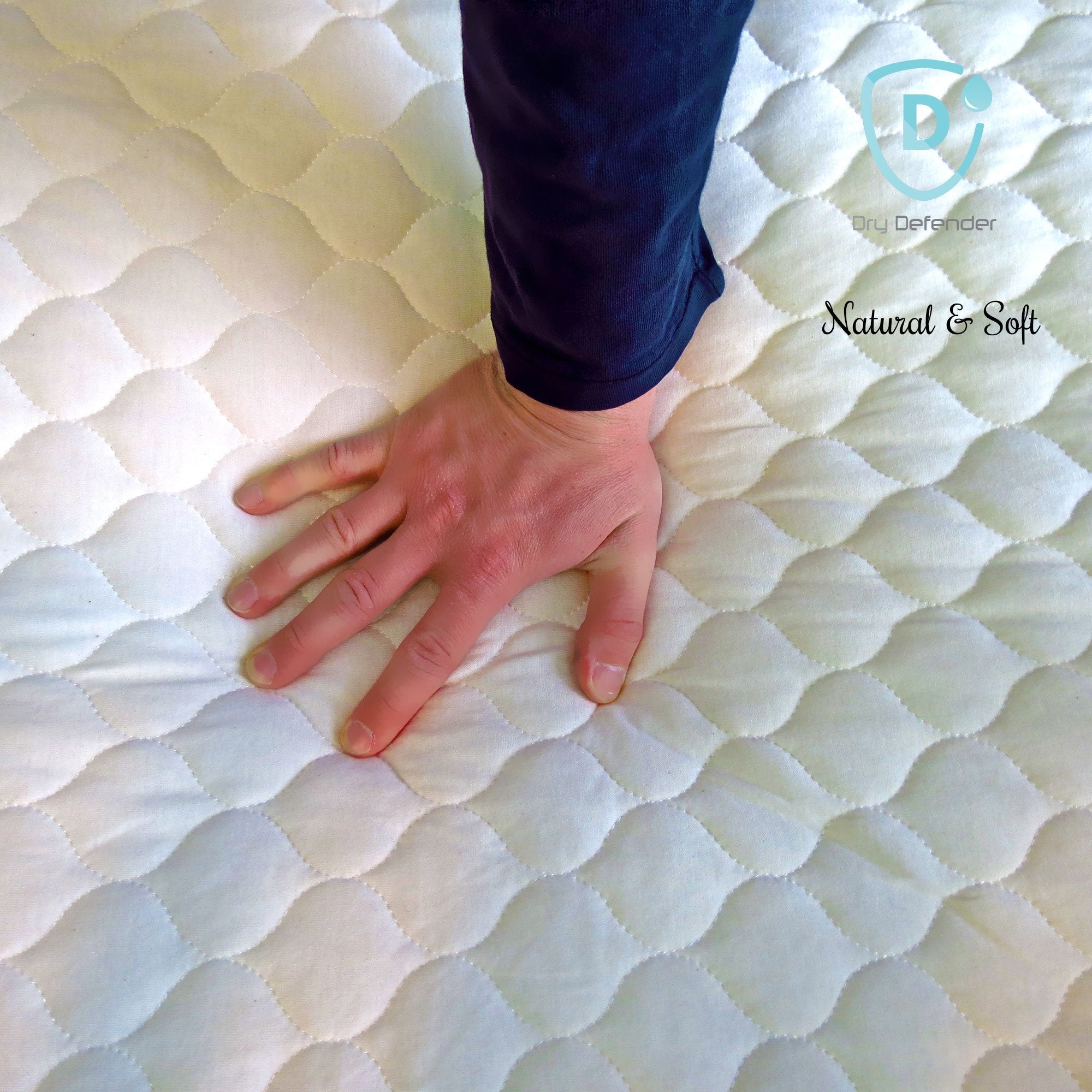 Dry Defender pad machine-washable and quick-drying in home laundry