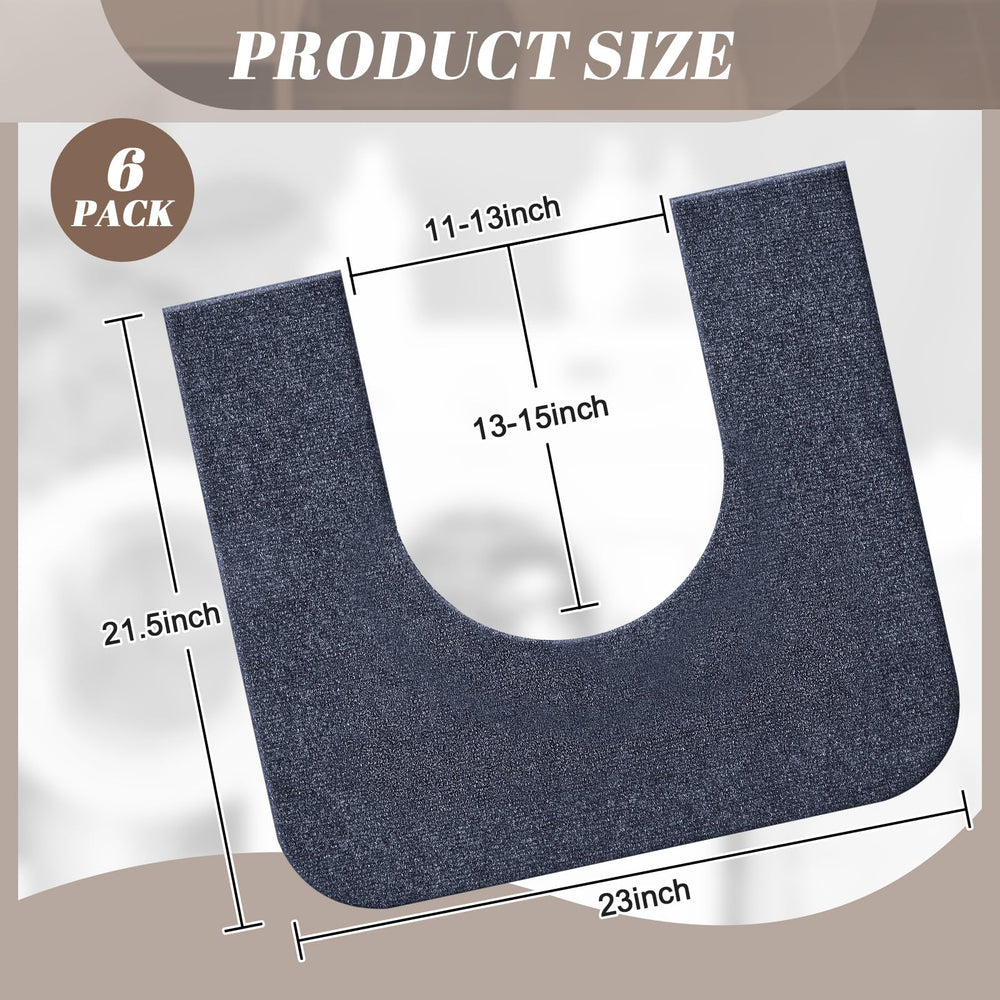 Drydiet potty-training mat with U-shape supports easy toilet placement.