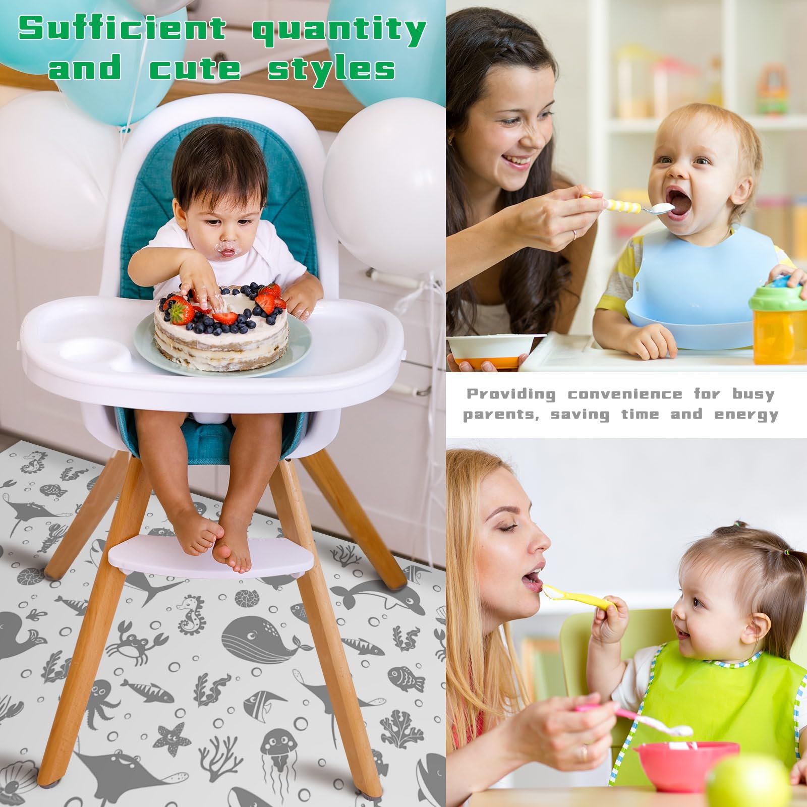 Drydiet packaging of sea animals splat mats for convenient stocking
