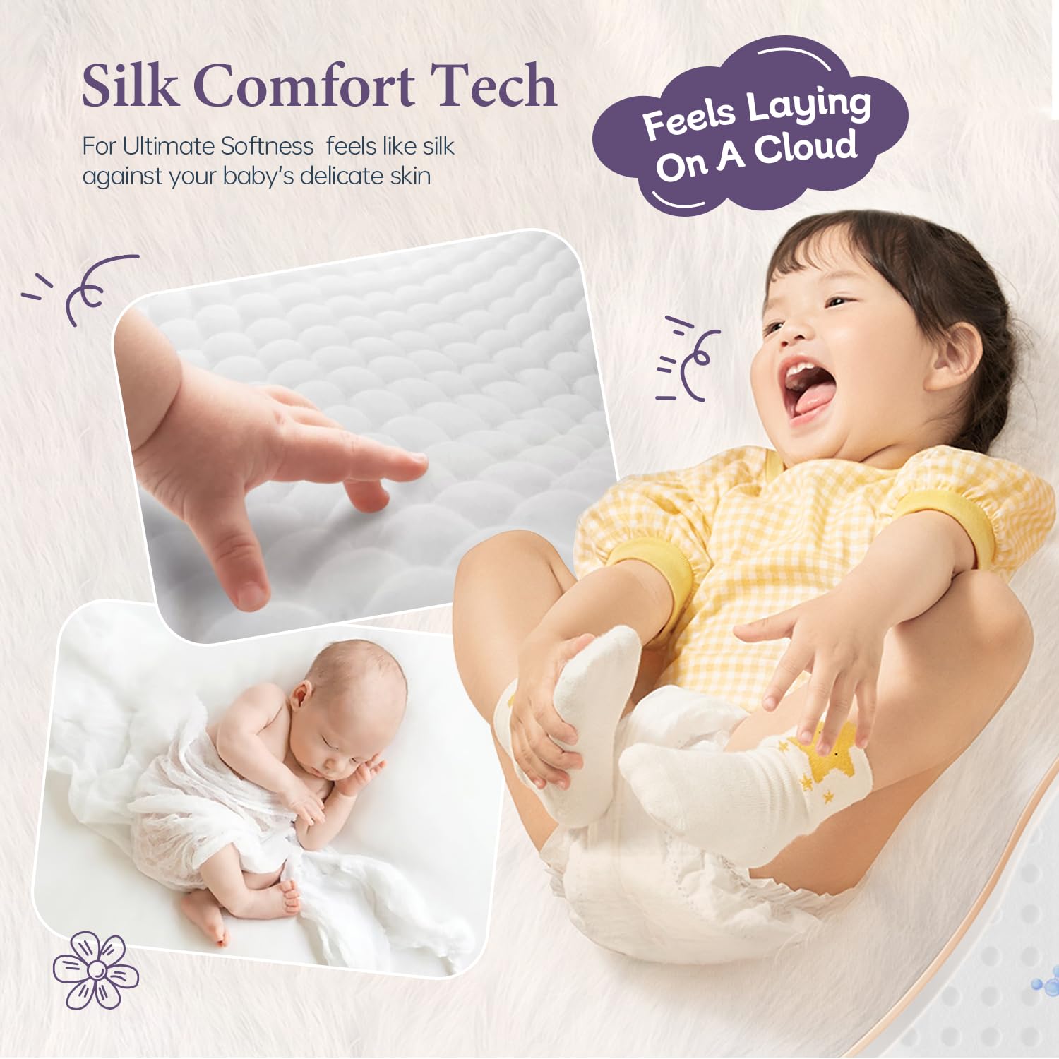 DRYPER thin ultra-soft design emphasizes discreet daily wear and reduced bulk.