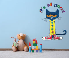 DS Inspirational Decals Pete the Cat decal package with simple installation instructions