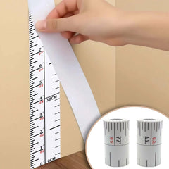 DSCMLIS height indicator tape in living room setup as functional decor