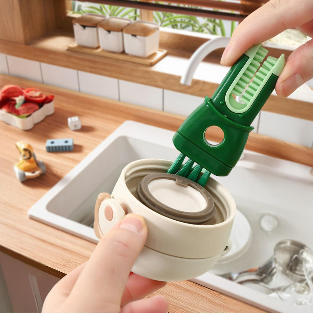 DSIOHFEI straw brush cleans inside straws for safer sipping experiences.