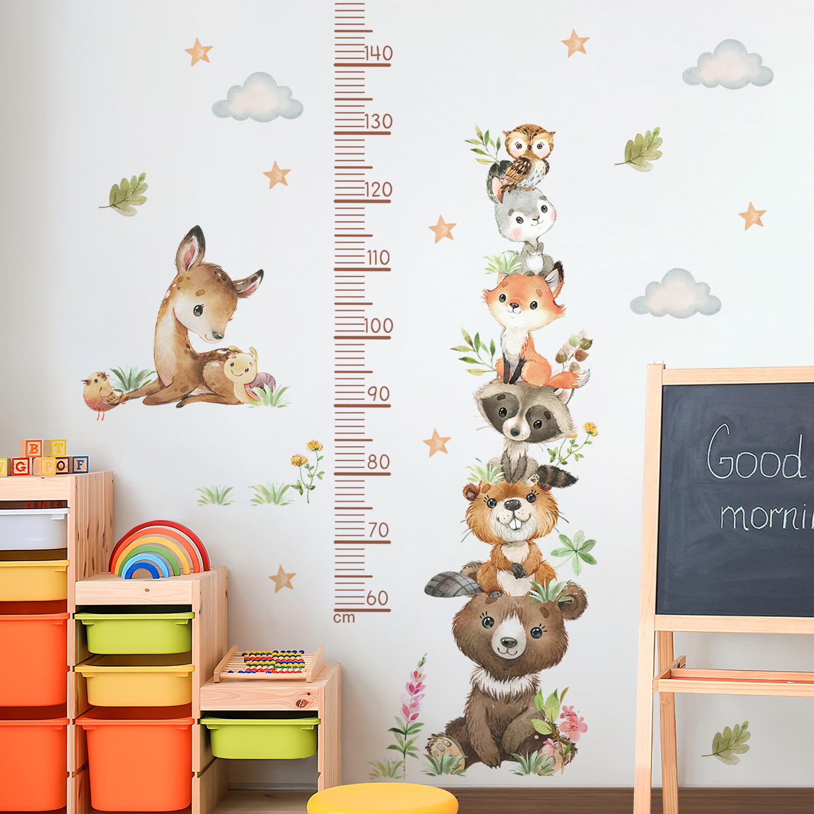 DTLIFEK animal height stickers make a playful, gift-ready decor idea.