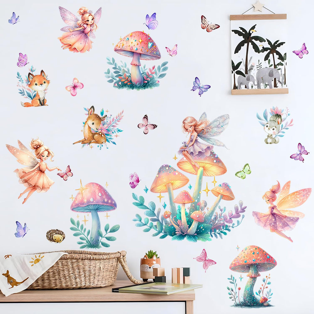 DTLIFEK Garden-plants-grass wall-art for kids adds lively natural detail.