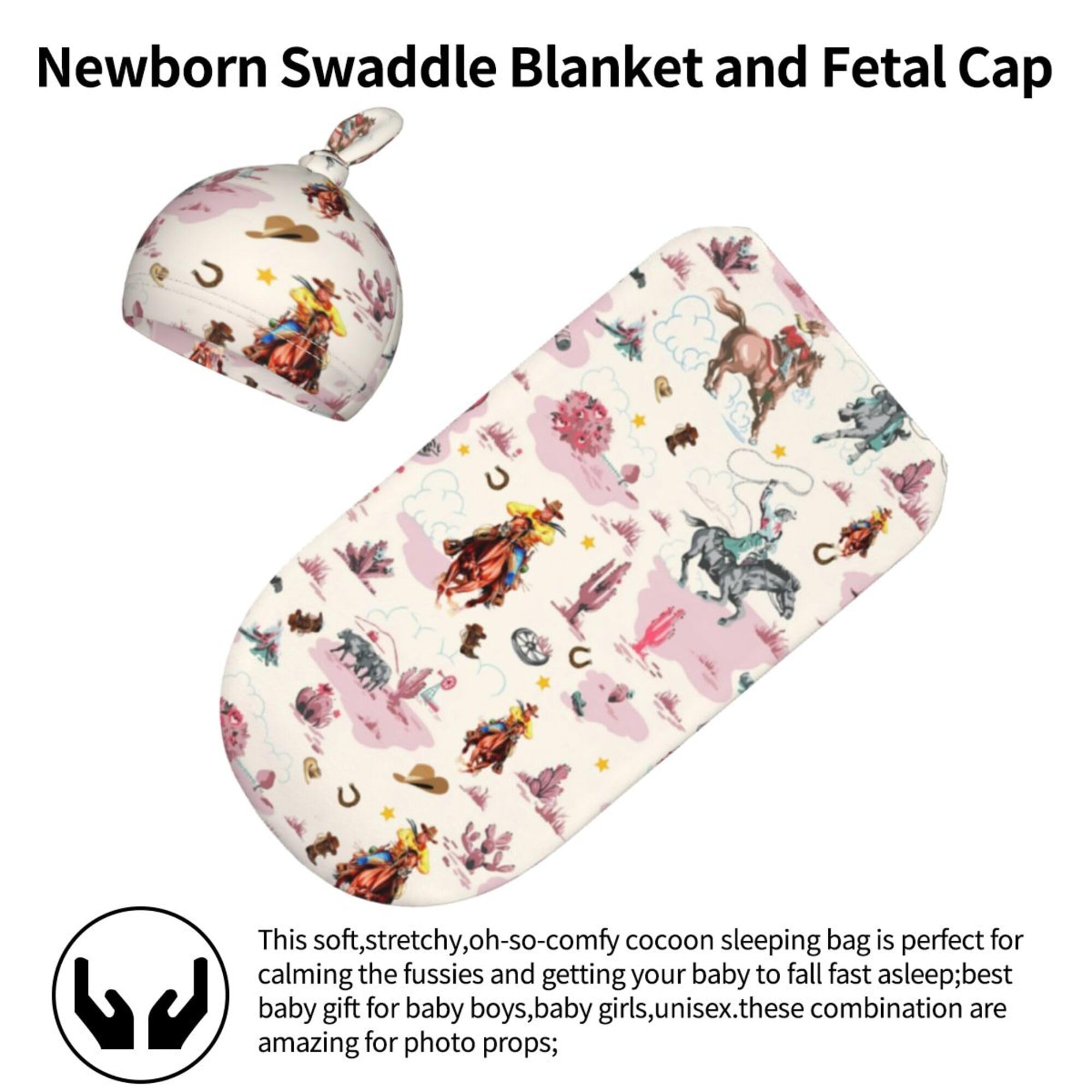 DTYYFBSN newborn beanie hat keeps tiny heads warm and secure.