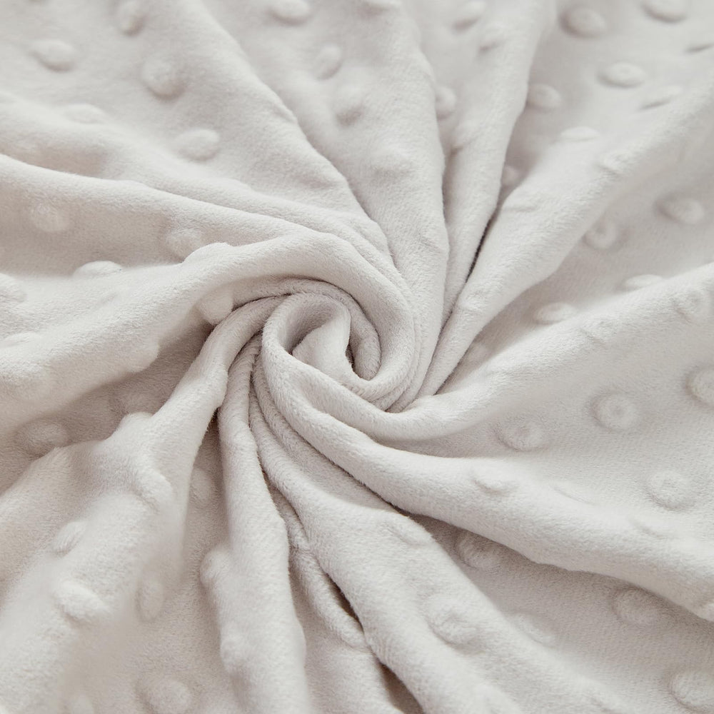 DuShow Dinosaur Blanket care guide shows machine wash and quick dry.